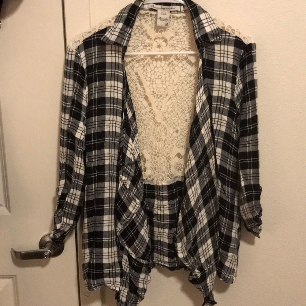 A cardigan.